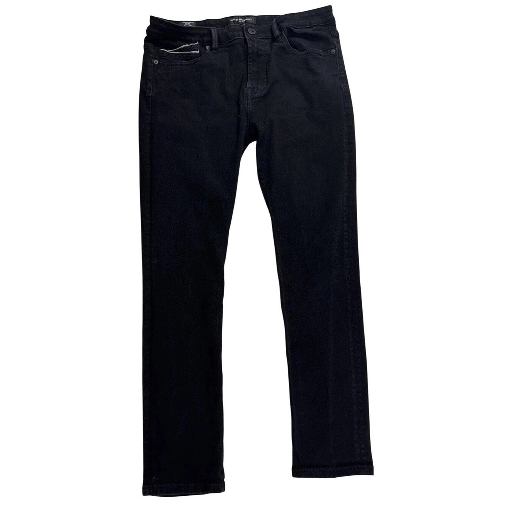 cult of individuality jeans black punk super skinny men sz 38x32 (38x30) Read